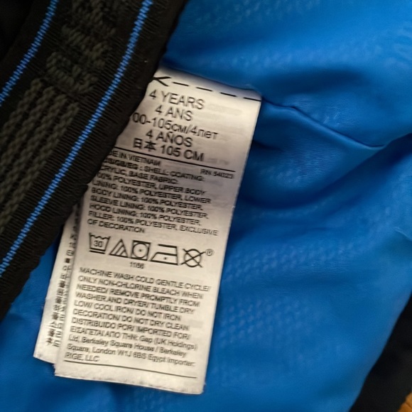 Gap Primaloft super warm down alternative puffer coat - Picture 6 of 7